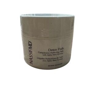 NassifMD Detox Pads Complexion Perfecting Pads Alpha Beta Hydroxy 60 Count